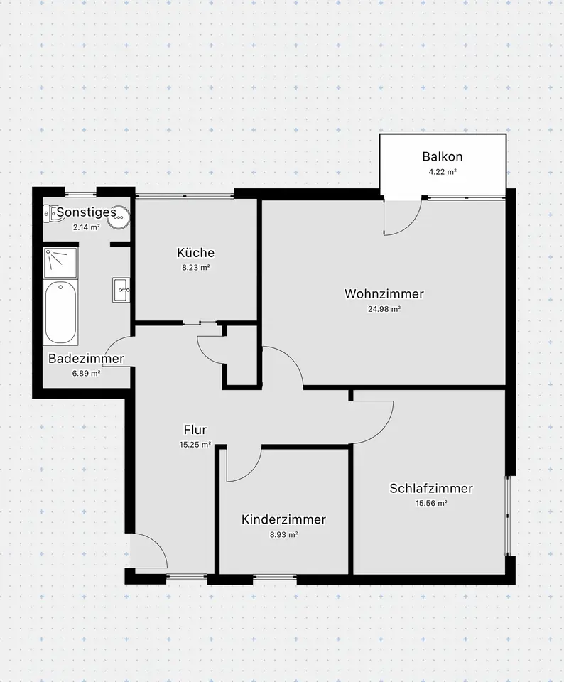 4 Zimmer Wohnung mit 87 m² in Eschwege – Bild 6
