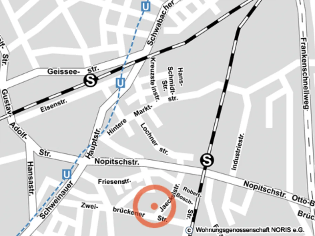 3 Zimmer Wohnung mit 61 m² in Nürnberg – Bild 3
