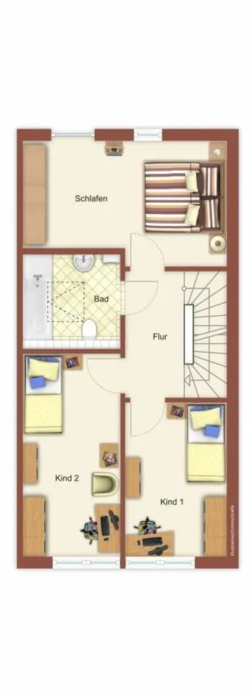4 Zimmer Haus mit 97 m² in Dortmund – Bild 3