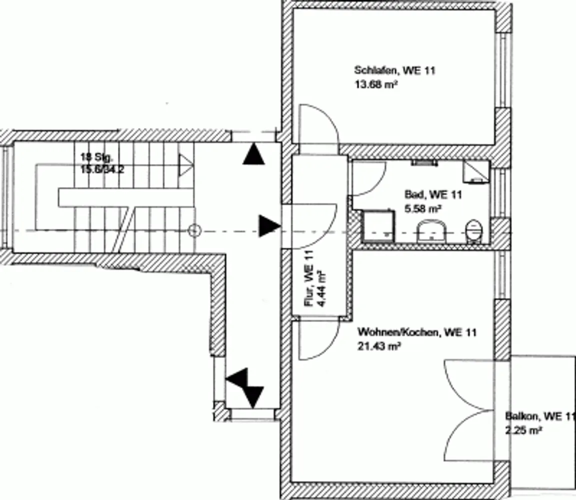 2 room apartment with 47 m² in Magdeburg – Photo 5