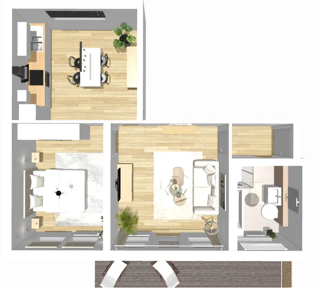 2 Zimmer Wohnung mit 65 m² in Stuttgart – Bild 1