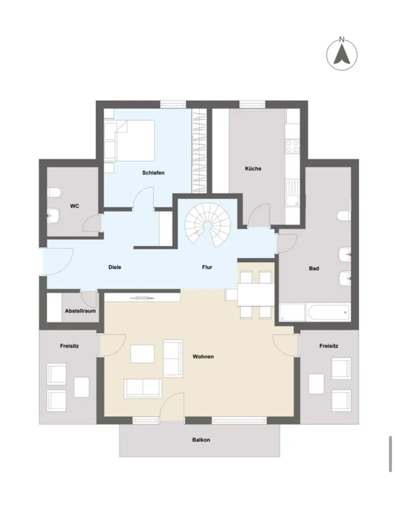 4 Zimmer Wohnung mit 153 m² in Hanau – Bild 3
