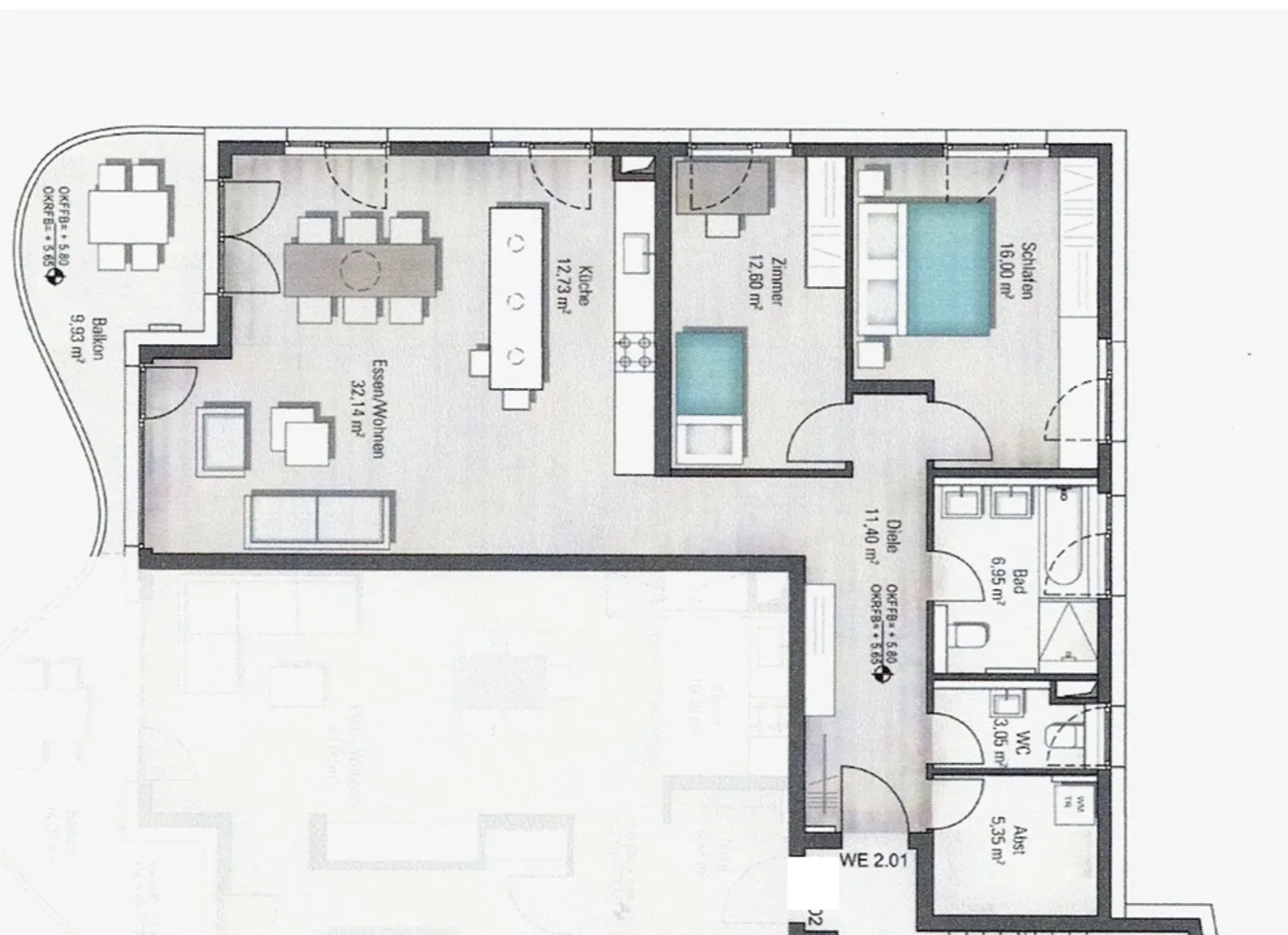 3 Zimmer Wohnung mit 106 m² in Ludwigshafen am Rhein – Bild 9