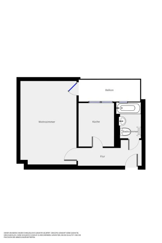 1 Zimmer Wohnung mit 37 m² in Regensburg – Bild 3