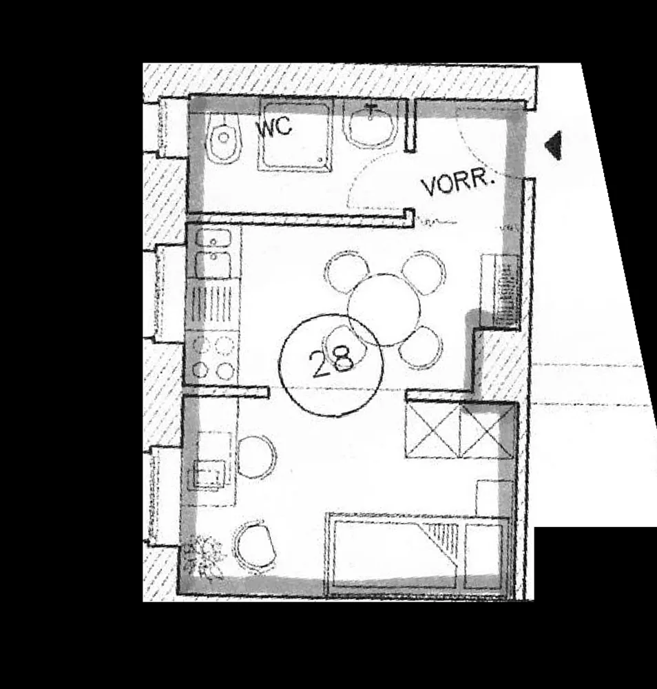 1 Zimmer Wohnung mit 22 m² in Nürnberg – Bild 7