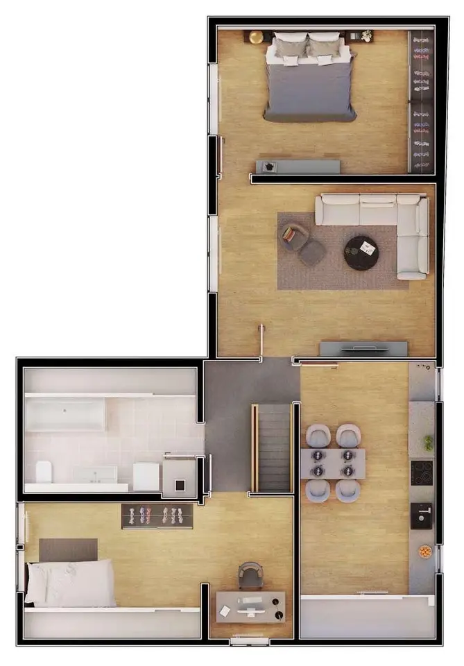 3 room apartment with 78 m² in Wolfsburg – Photo 10