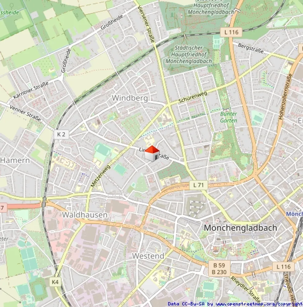 2 Zimmer Wohnung mit 34 m² in Mönchengladbach – Bild 5