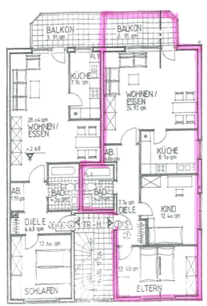 3 Zimmer Wohnung mit 75 m² in Bonn – Bild 3