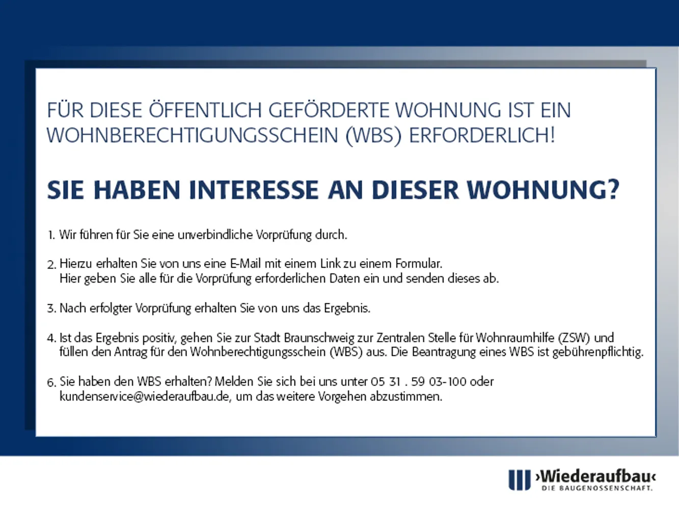 2 Zimmer Wohnung mit 53 m² in Braunschweig – Bild 6
