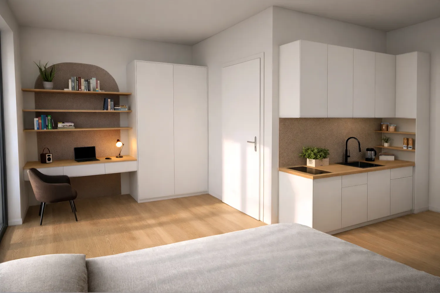 1 Zimmer Wohnung mit 25 m² in Berlin – Bild 2