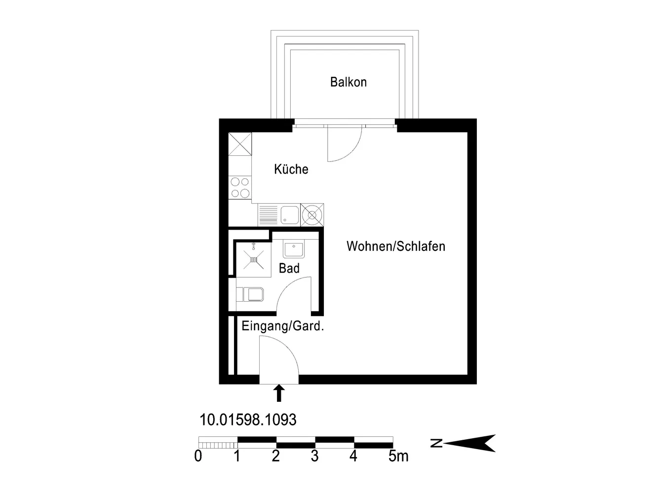1 Zimmer Wohnung mit 39 m² in Berlin – Bild 8