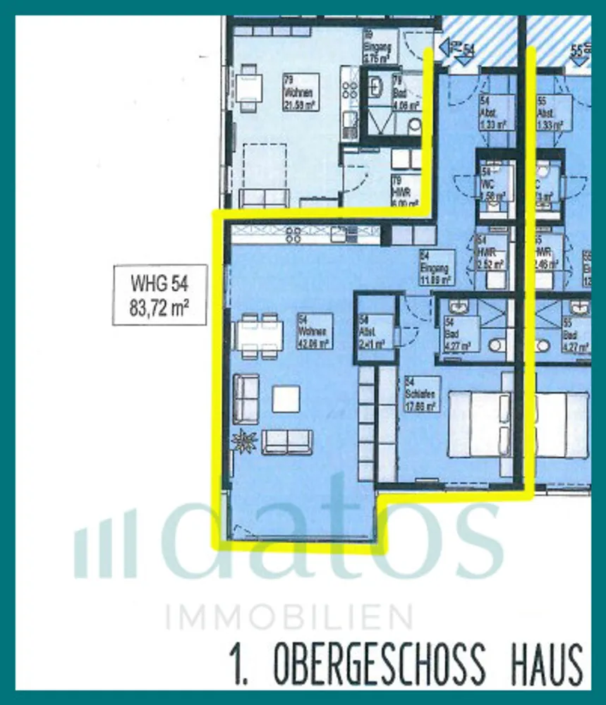 2 Zimmer Wohnung mit 84 m² in Osnabrück – Bild 4