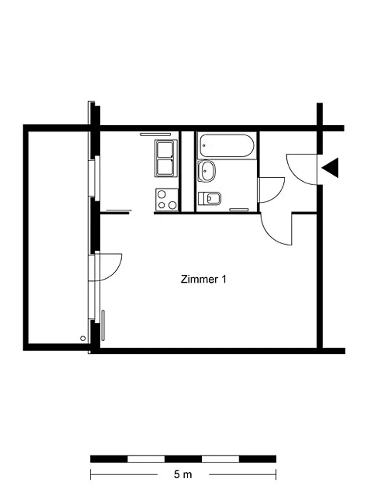 1 Zimmer Wohnung mit 35 m² in Berlin – Bild 4