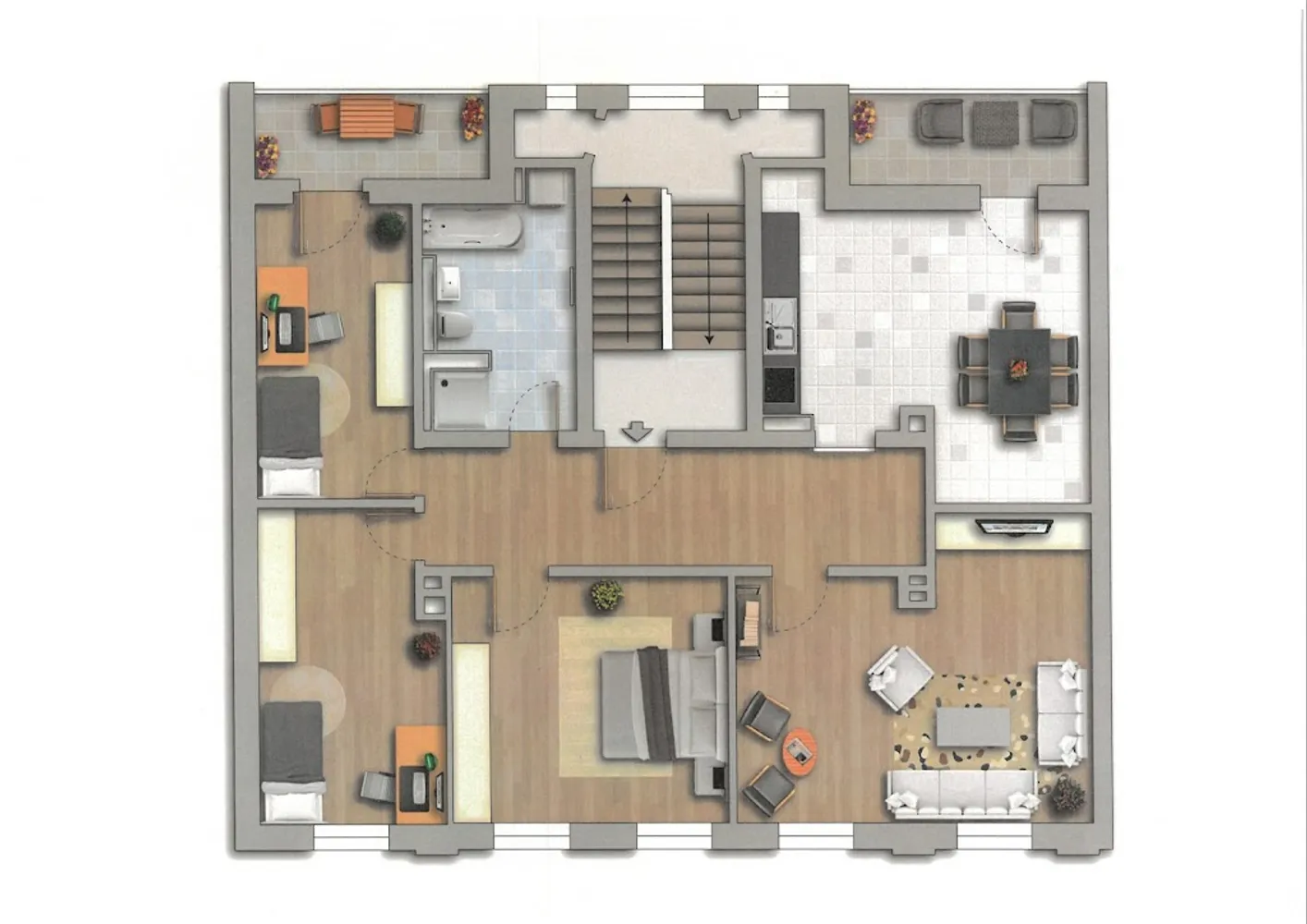 4 Zimmer Wohnung mit 122 m² in Gera – Bild 4