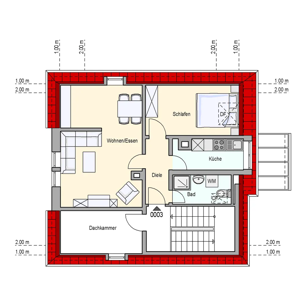 2 Zimmer Wohnung mit 55 m² in Stuttgart – Bild 2