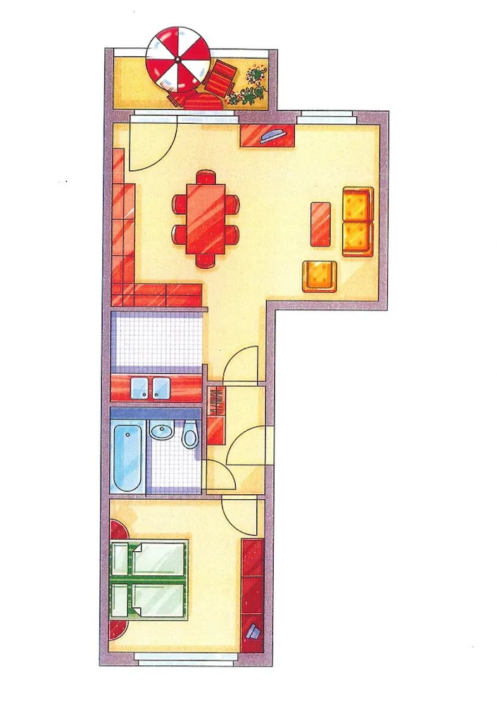 3 Zimmer Wohnung mit 56 m² in Chemnitz – Bild 10