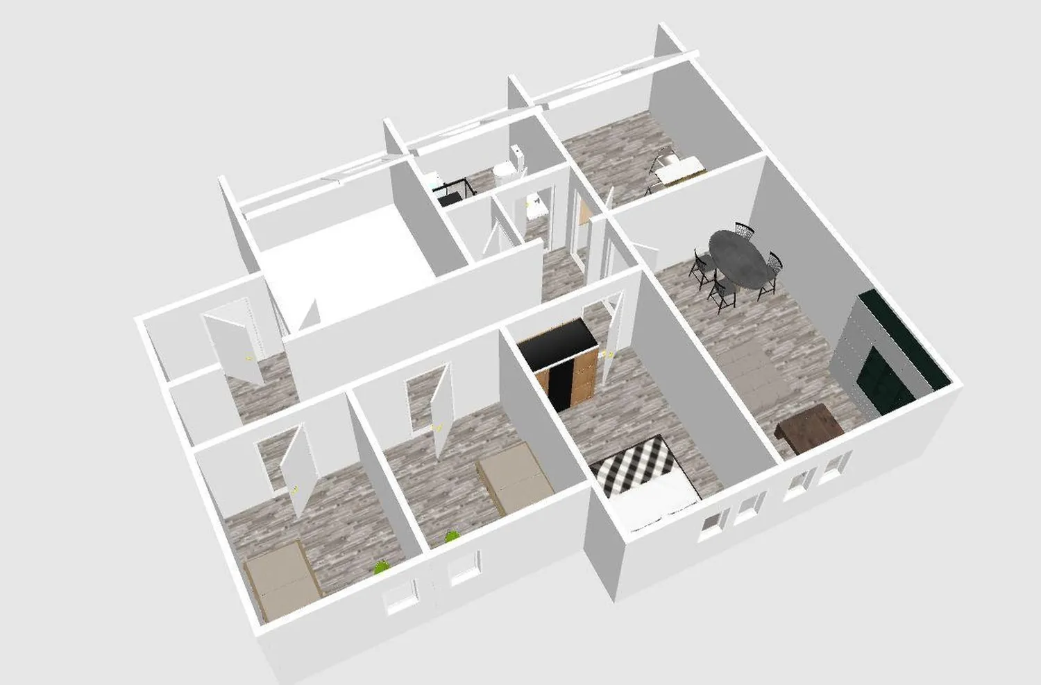4 Zimmer Wohnung mit 80 m² in Oberhausen – Bild 1