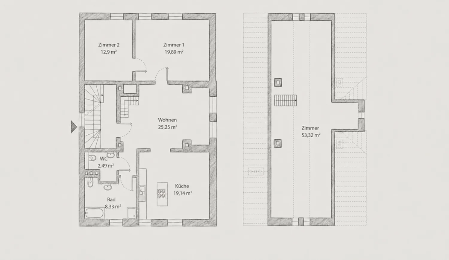 4 Zimmer Wohnung mit 88 m² in Augsburg – Bild 2