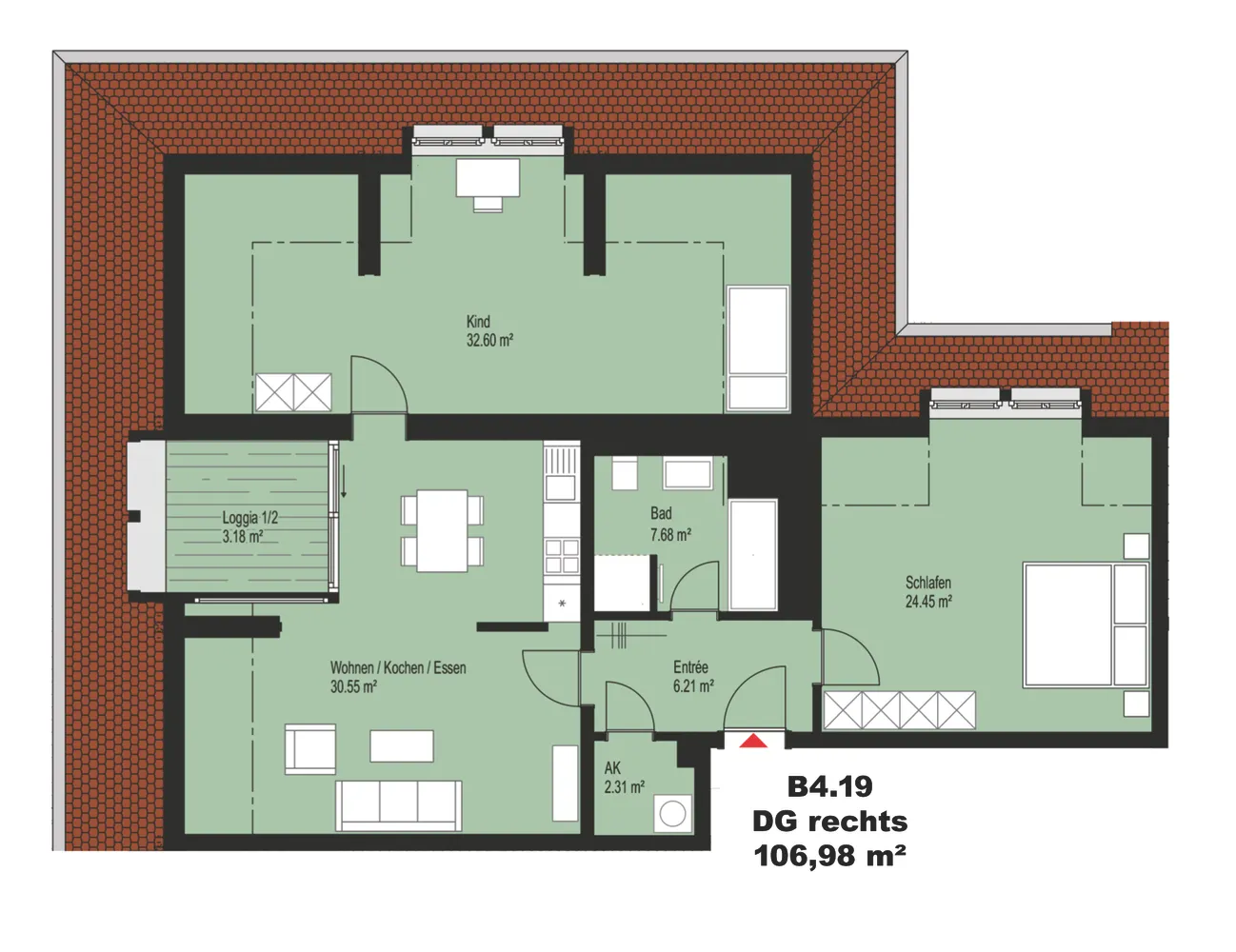 3 Zimmer Wohnung mit 107 m² in Leipzig – Bild 9