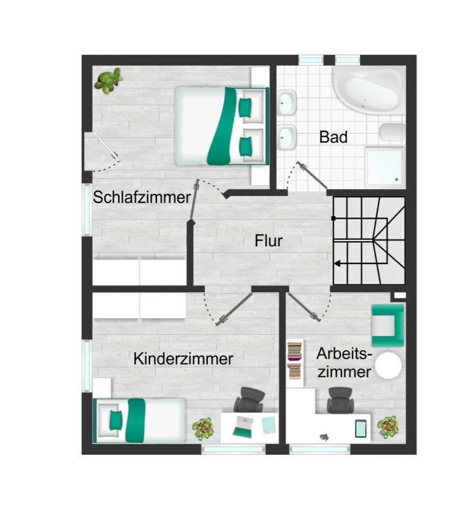 7 Zimmer Haus mit 177 m² in Rostock – Bild 3