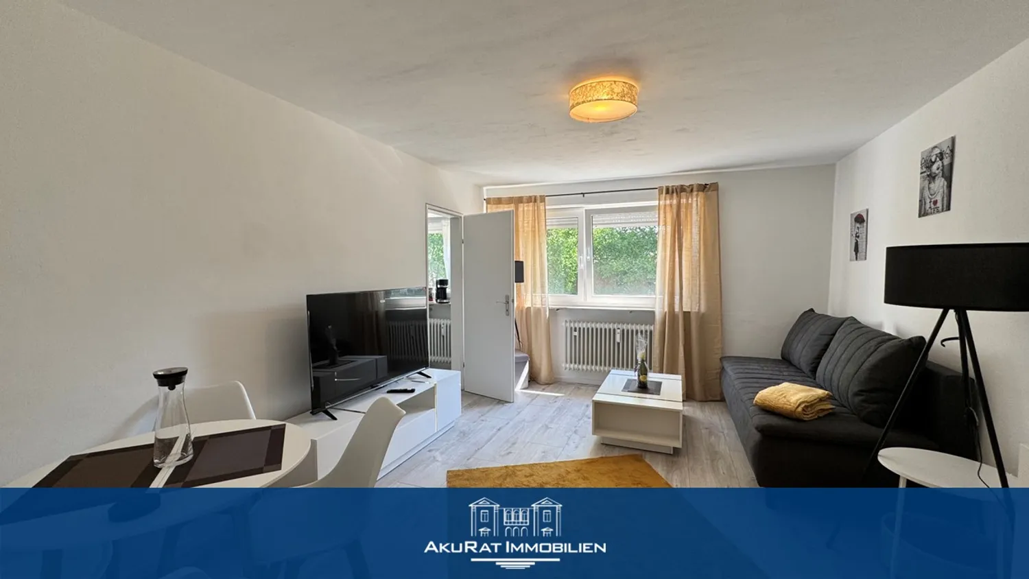 1 room apartment with 30 m² in Munich – Photo 1