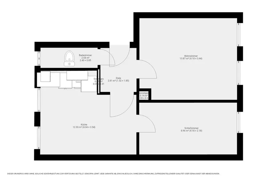 2 Zimmer Wohnung mit 41 m² in Kiel – Bild 10