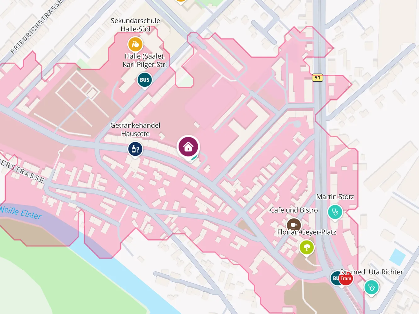 1 Zimmer Wohnung mit 31 m² in Halle (Saale) – Bild 9