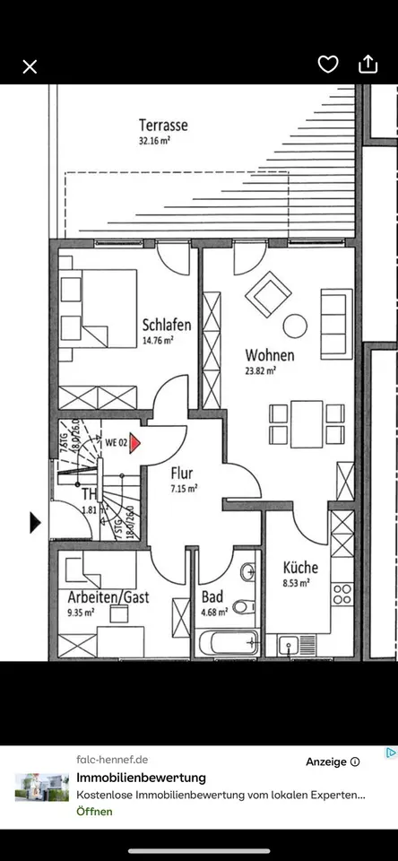 3 Zimmer Wohnung mit 70 m² in Bergisch Gladbach – Bild 5