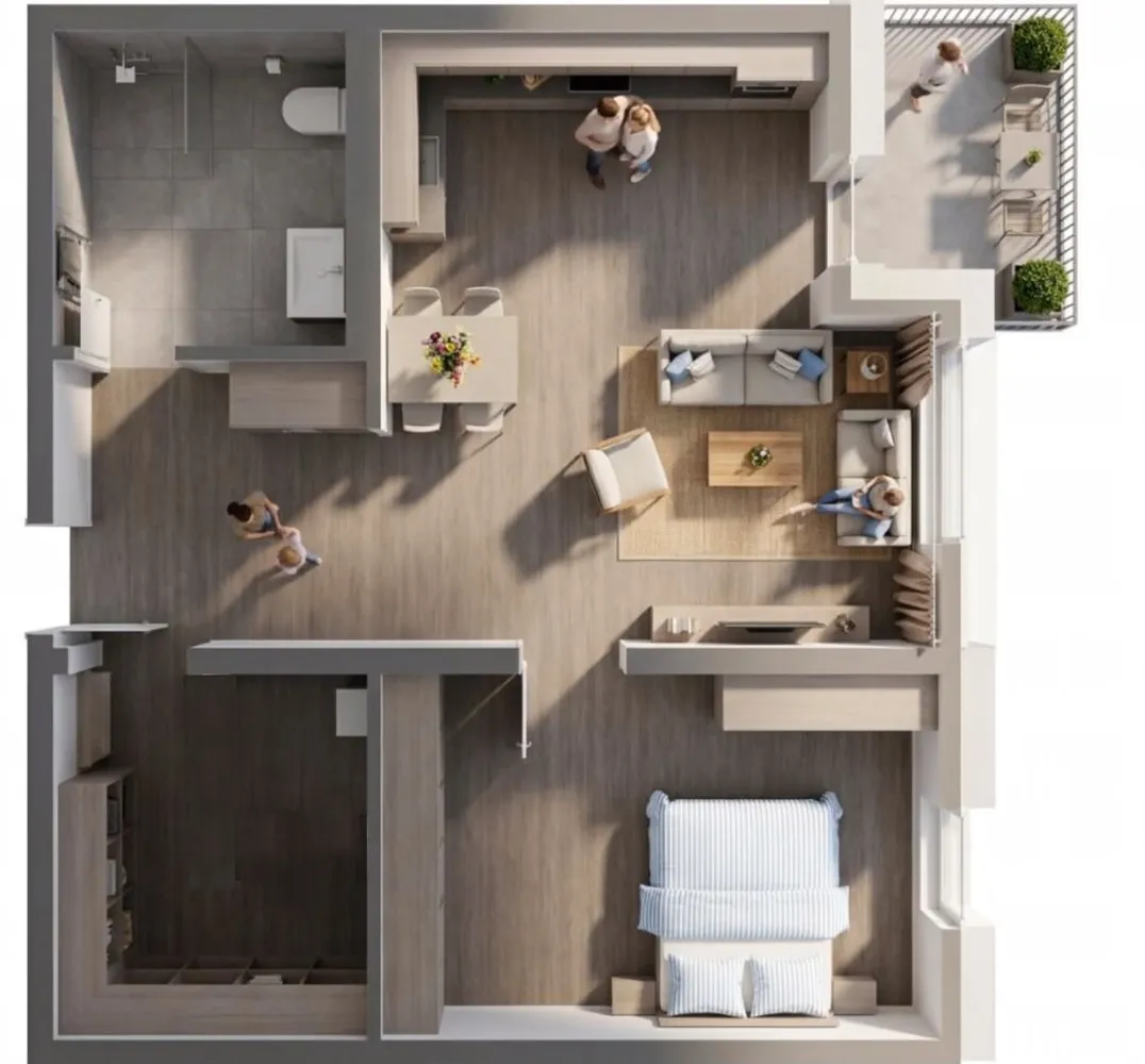2 Zimmer Wohnung mit 70 m² in Oldenburg – Bild 1