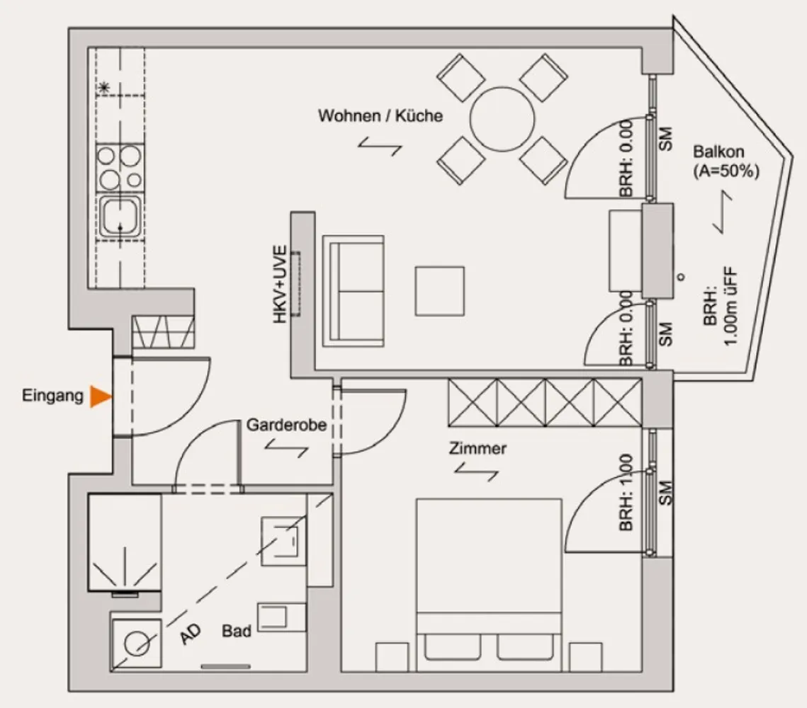 2 Zimmer Wohnung mit 51 m² in Leipzig – Bild 8