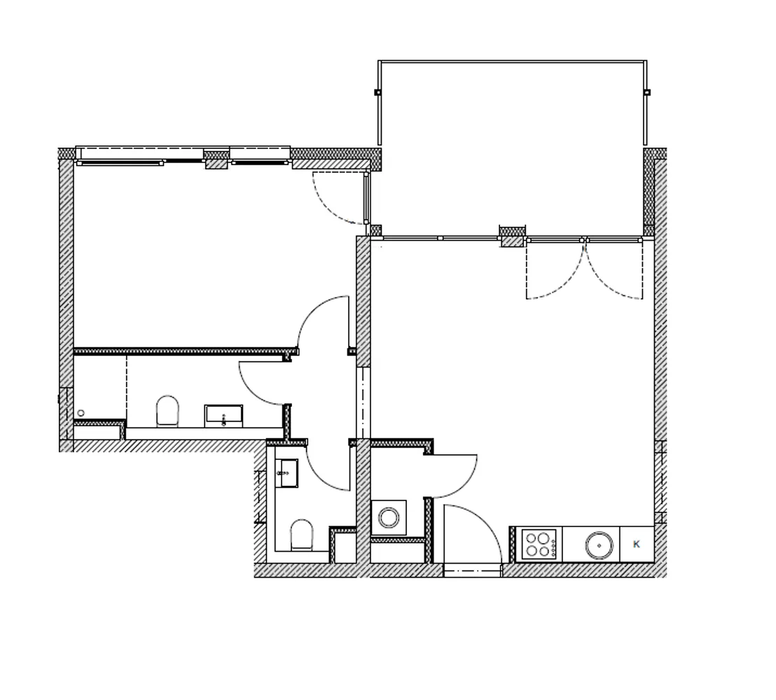 2 Zimmer Wohnung mit 55 m² in Aachen – Bild 7