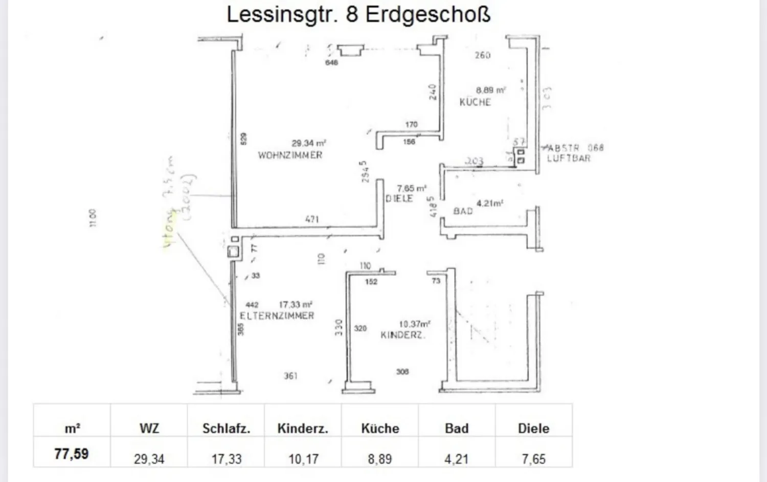 3 Zimmer Wohnung mit 78 m² in Viersen – Bild 2