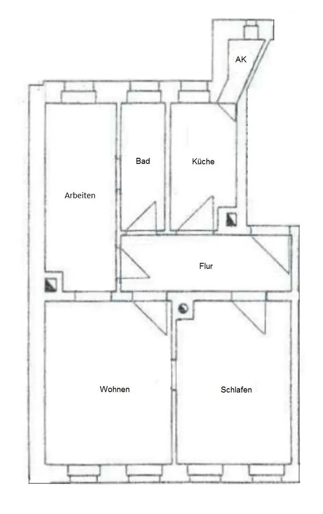 3 Zimmer Wohnung mit 65 m² in Leipzig – Bild 5