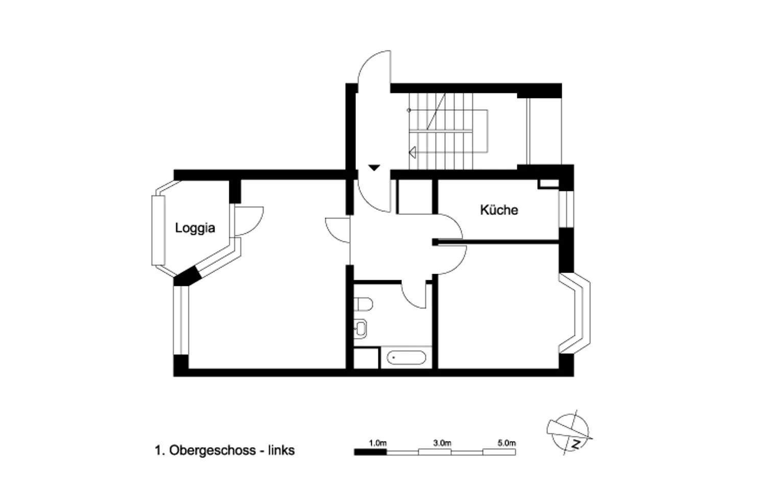 2 room apartment with 61 m² in Hanover – Photo 3