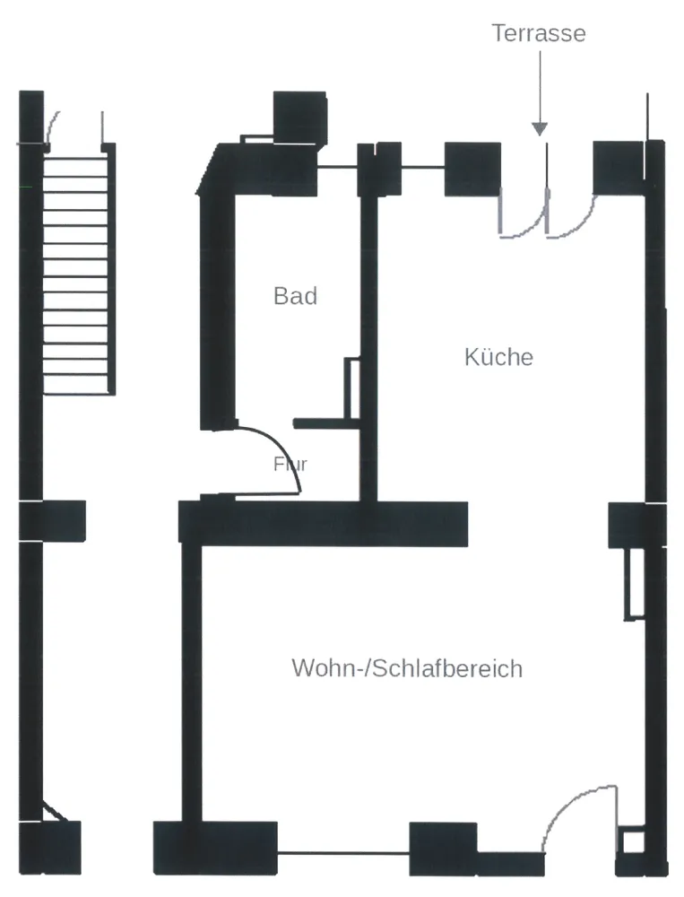 2 room apartment with 55 m² in Cologne – Photo 6
