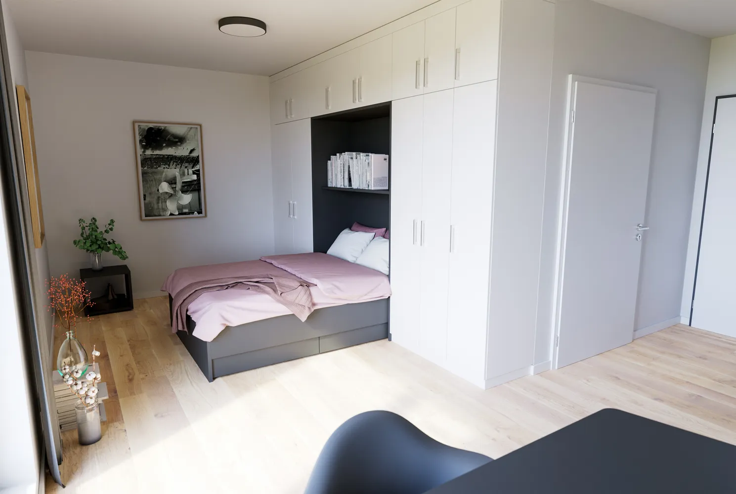 1 Zimmer Wohnung mit 27 m² in Hamburg – Bild 2