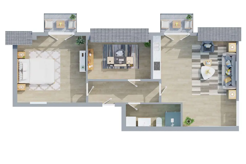 3 Zimmer Wohnung mit 103 m² in Lübeck – Bild 3