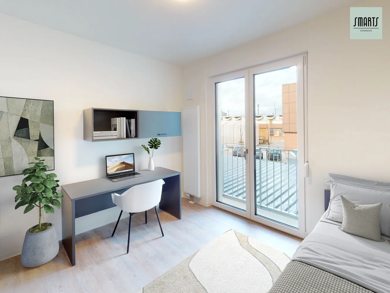 3 Zimmer Wohnung mit 54 m² in Nürnberg – Bild 1