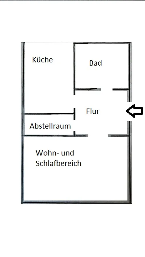 1 Zimmer Wohnung mit 43 m² in Nürnberg – Bild 7