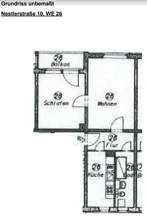 2 Zimmer Wohnung mit 51 m² in Chemnitz – Bild 8