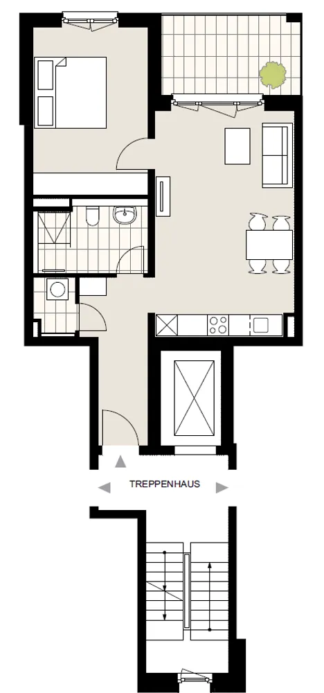 2 Zimmer Wohnung mit 60 m² in Hamburg – Bild 8