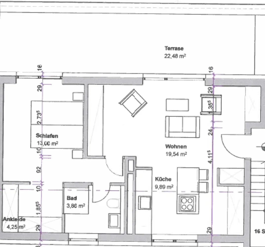 3 Zimmer Wohnung mit 64 m² in Wiesbaden – Bild 9