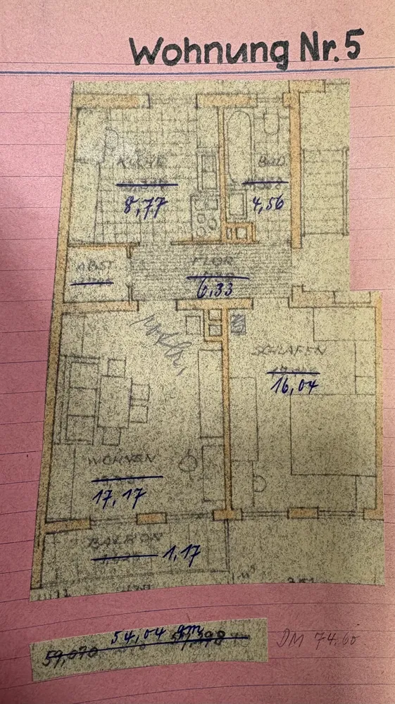 2 Zimmer Wohnung mit 54 m² in Nürnberg – Bild 3