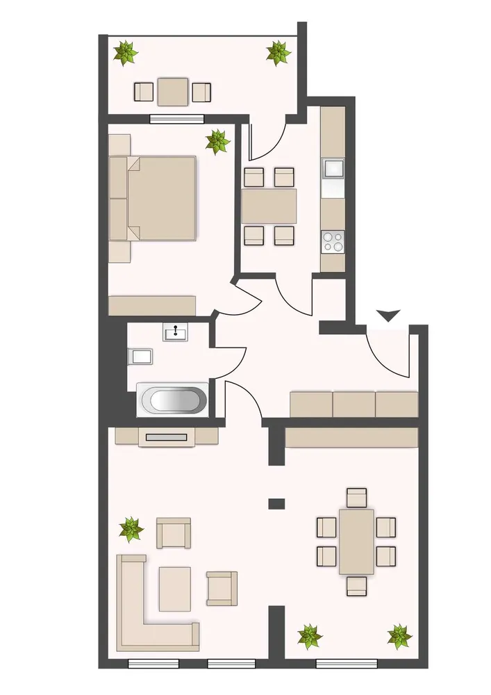 2 Zimmer Wohnung mit 70 m² in Leipzig – Bild 8