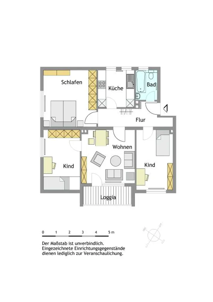 4 Zimmer Wohnung mit 77 m² in Mülheim an der Ruhr – Bild 9