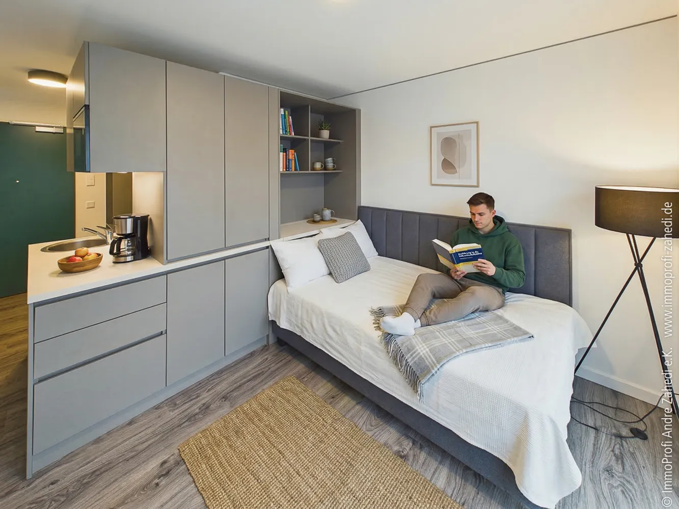 1 Zimmer Wohnung mit 20 m² in Darmstadt – Bild 2