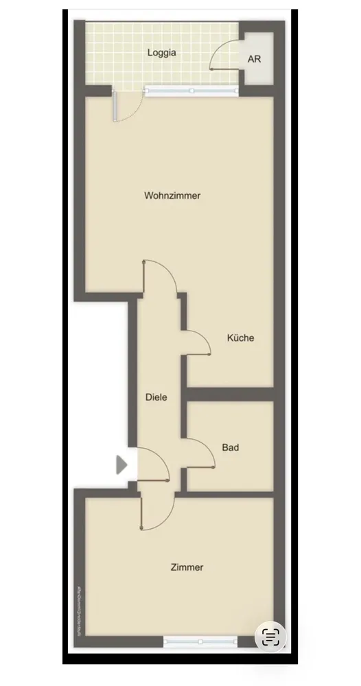 2 Zimmer Wohnung mit 54 m² in Köln – Bild 11