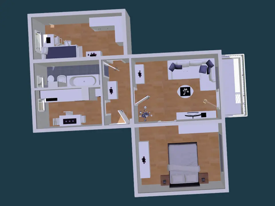 3 Zimmer Wohnung mit 60 m² in Zwickau – Bild 10