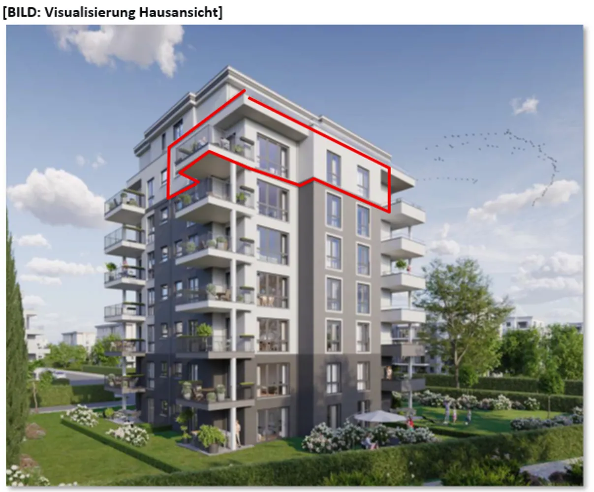 3 room apartment with 88 m² in Wiesbaden – Photo 1