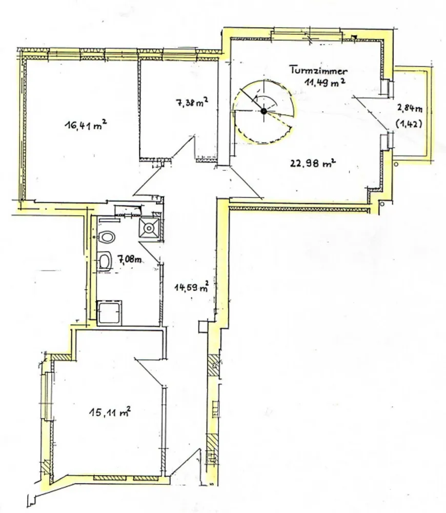 3 room apartment with 96 m² in Magdeburg – Photo 4